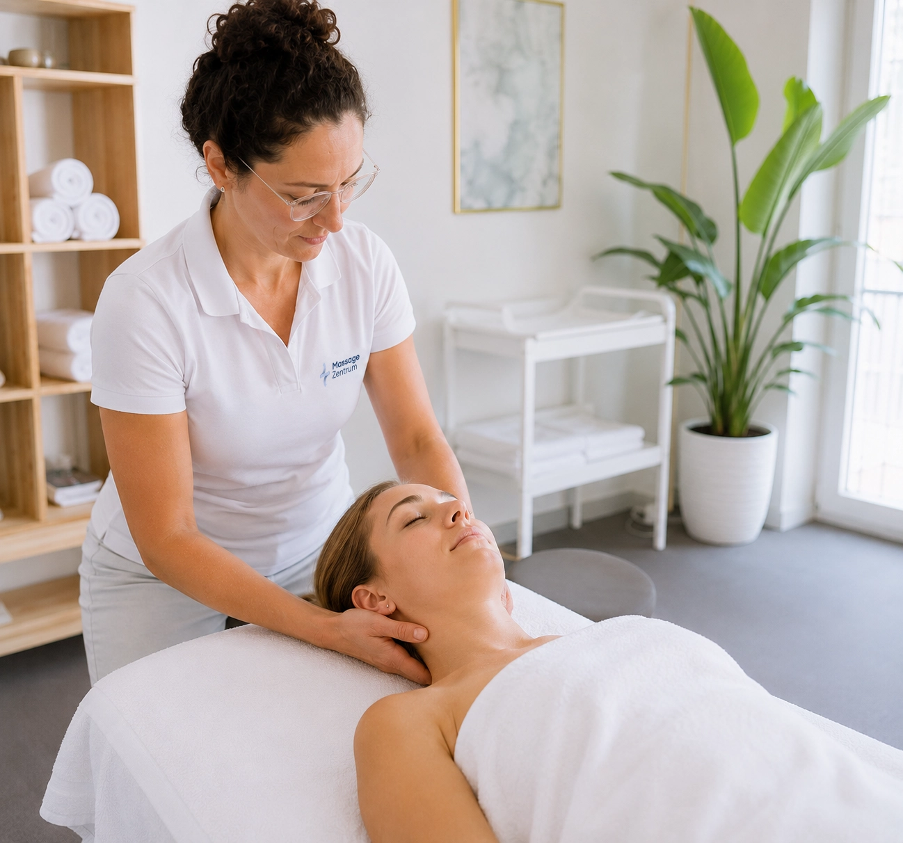 Nackenmassage im Massage Zentrum Kreuzlingen