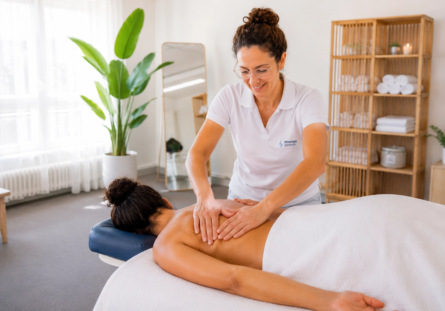 Rückenmassage im Massage Zentrum Kreuzlingen am Bodensee