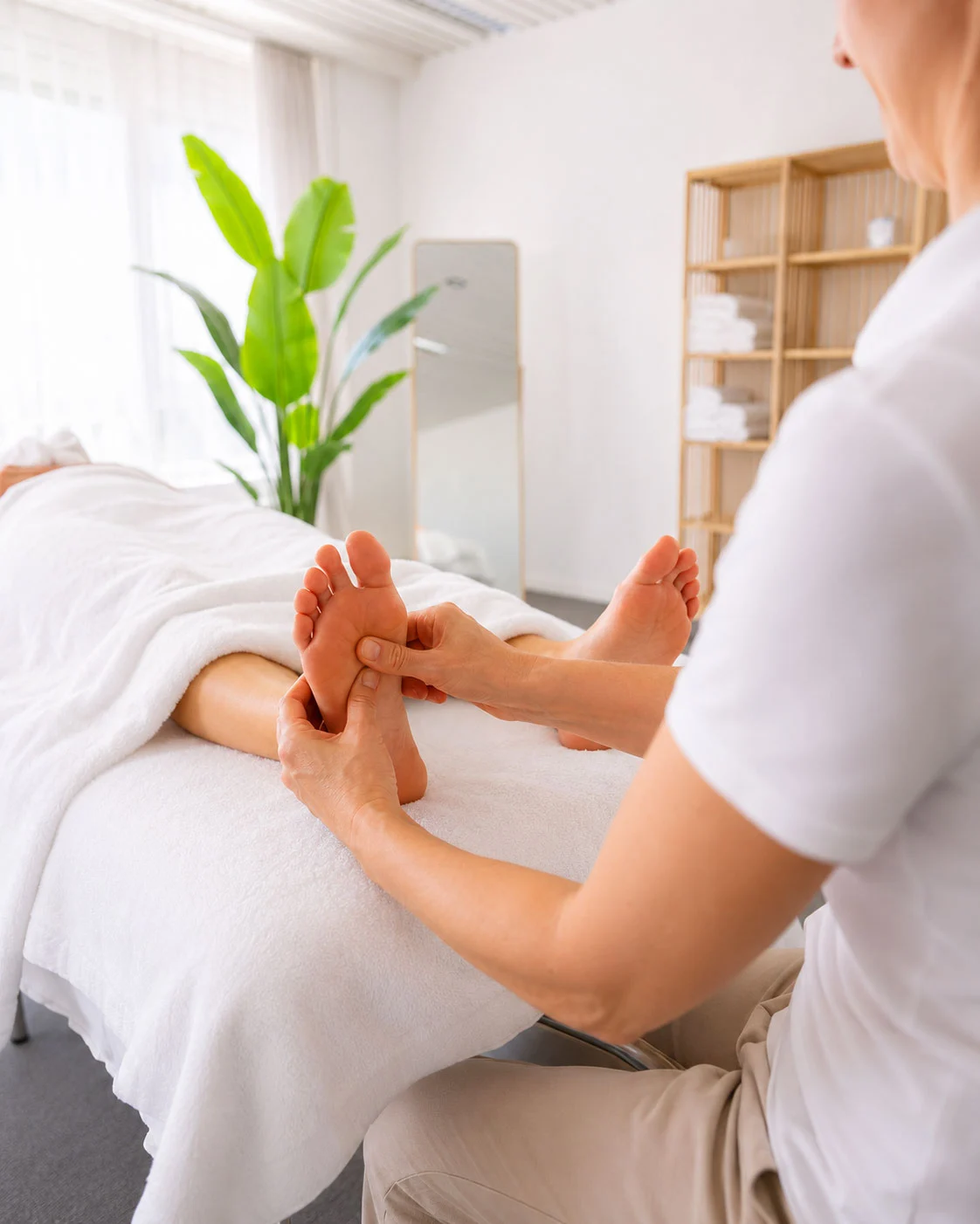 Fussreflexzonenmassage im Massage Zentrum Kreuzlingen am Bodensee