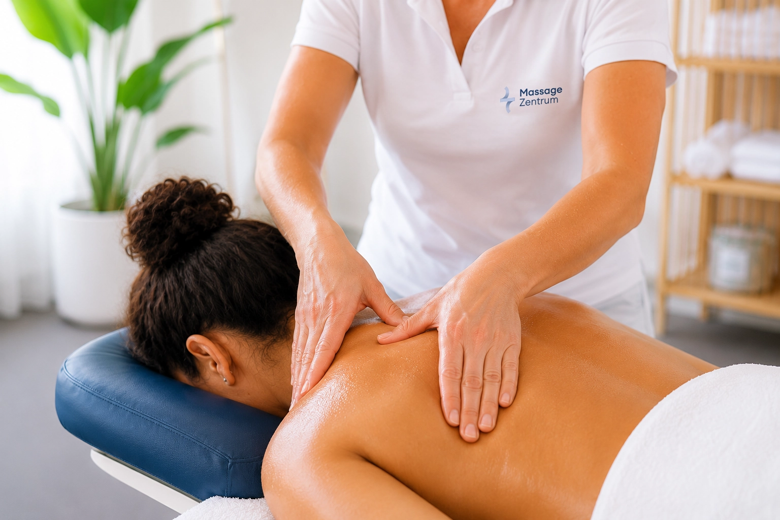 Klassische Massage an Rücken und Nacken im Massage Zentrum Kreuzlingen am Bodensee